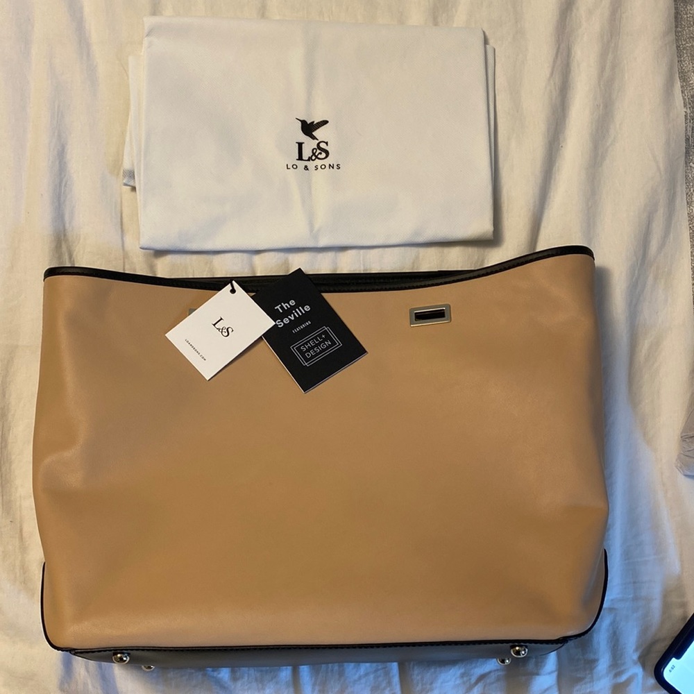 Lo & Sons 13” Seville Vachetta Outershell Natural/Gold